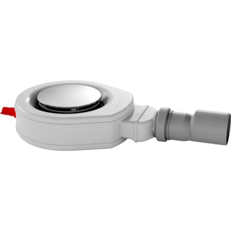 Kaldewei DW-Ablaufgarnitur KA 90 flach, chrom, Bauhöhe 61 mm, Ablaufleistung 0,8 l/s, Anschlussdurchmesser 40 mm – Bild 1