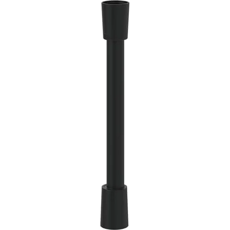 Villeroy & Boch Wannenarmatur Oasis, Badewannenarmaturen-Set mit Handbrause, Handbrauseschlauch & Handbrausehalter, Matt Black, drei Strahlarten, ergonomischer Griff – Bild 4