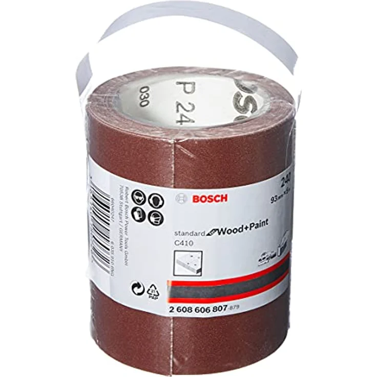 Bosch Professional Schleifrolle für Weichholz, 93 mm, 5 m, Körnung 240, C410) - Preisvergleich – Bild 2