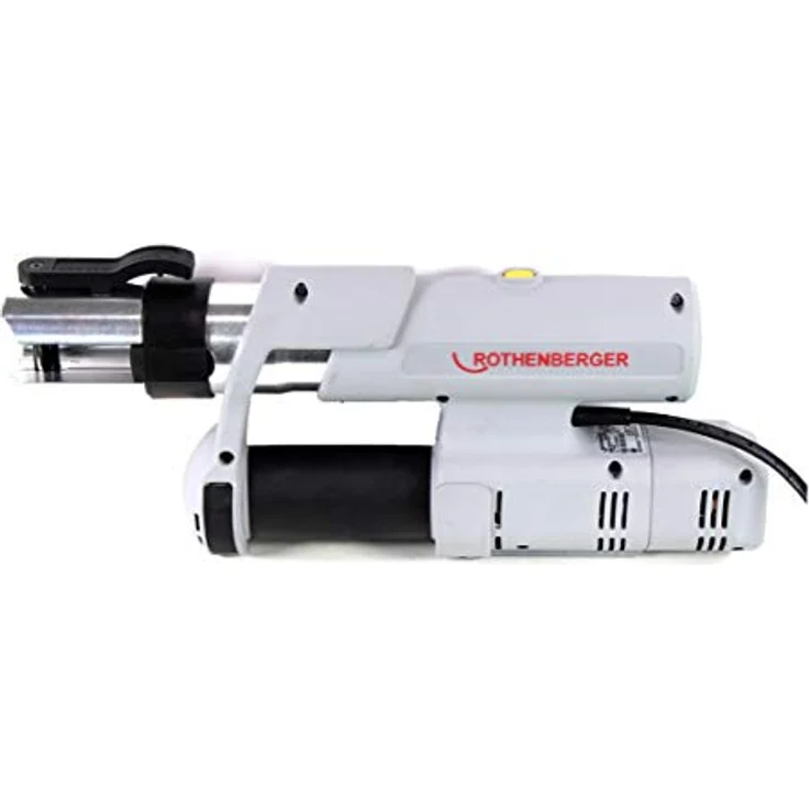 Rothenberger Zange ROMAX AC ECO Set TH 230 V Pressmaschine Typ C in Transportkoffer + 3 x (590 mm) elektrohydraulisch mit 32-34 kN Kolbenkraft für Netzbetrieb in blau – Bild 3