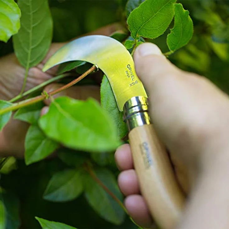 Opinel Uni Nr.10 Gärtnermesser, Braun, 19.5 – Bild 4
