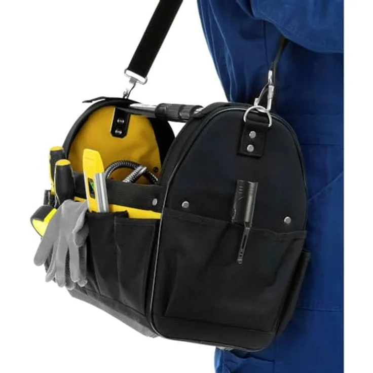 Toolcraft Stirnlampe 3in1 2000LM, USB-aufladbar, reflektierendes Logo, Magnetfunktion, schwarz – Bild 2