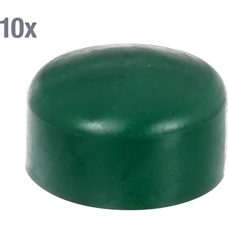 GAH-Alberts 654559 Pfostenkappe für runde Metallpfosten, grün, Ø60 mm - 10 Stück – Bild 3