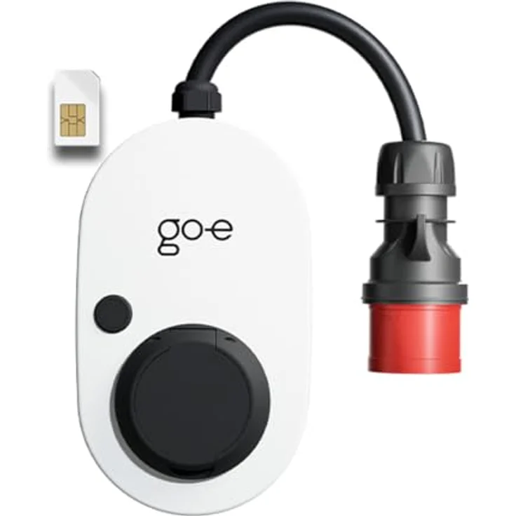go-e Charger Gemini Flex 2.0, 22 kW (32A 3-phasig) Mobile Ladestation, 4G/LTE (weiß/schwarz) – Bild 1