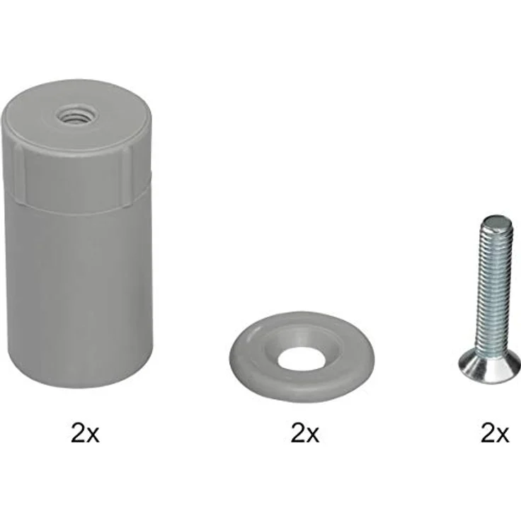 ANSCHLAGSTOPFEN Rolladenstopper-Anschlagstopper 52002 40mm Lang Grau – Bild 4