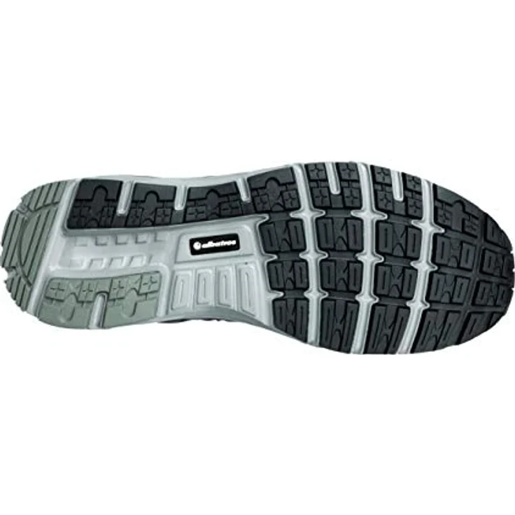 Albatros ENERGY IMPULSE Grey Low, Sicherheitsschuhe S1P ESD HRO SRC Größe 41, grau/schwarz, mit Fiberglaskappe und metallfreiem Durchtrittschutz, DUAL.IMPULSE-Sohle, Speedlace-Schnürsystem – Bild 2