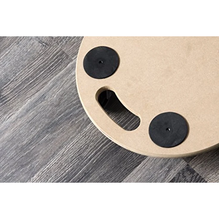 Metafranc Pflanzenroller Ø 350 mm - 150 kg Tragkraft - MDF-Platte - TPE-Räder - Möbelroller - Untersetzer mit Rollen - Transporthilfe für Pflanzen - 821360 – Bild 4