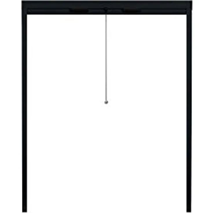 APANA - Fliegengitter Rollo für Fenster bis 190 cm x 200 cm - ausziehbarer Insektenschutz Fenster zum Zuschneiden gegen Fliegen, Insekten und Mücken - Insektenschutzrollo Fenster (Anthrazit) – Bild 1