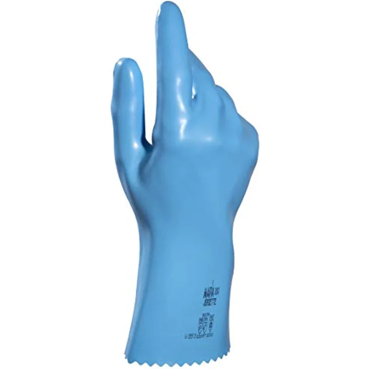 MAPA PROFESSIONNEL Latex-Handschuhe ''Jersette 300'' blau, Größe 10 – Bild 2