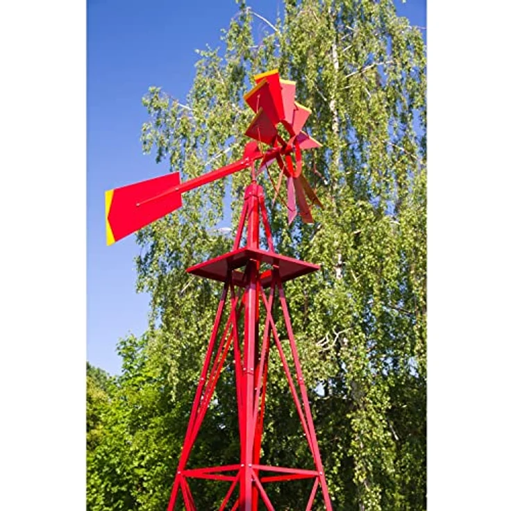 STILISTA Gigantisches Windrad US-Style H 245cm – Bild 7