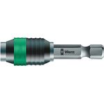 Wera Bithalter 889/4/1 K Rapidaptor, mit blitzschnellem Bitwechsel für 6,3 mm Bits, schwarz