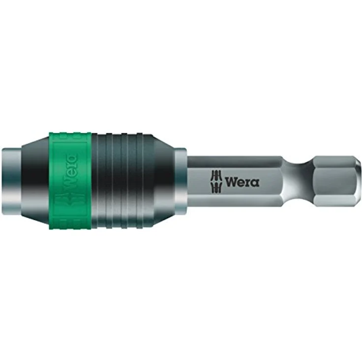 Wera Bithalter 889/4/1 K Rapidaptor, mit blitzschnellem Bitwechsel für 6,3 mm Bits, schwarz – Bild 1