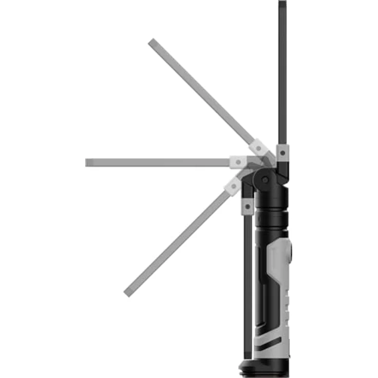 Kunzer PL-082 Arbeitslampe klappbar - COB-Technik, 600lm, 6h Leuchtdauer – Bild 3