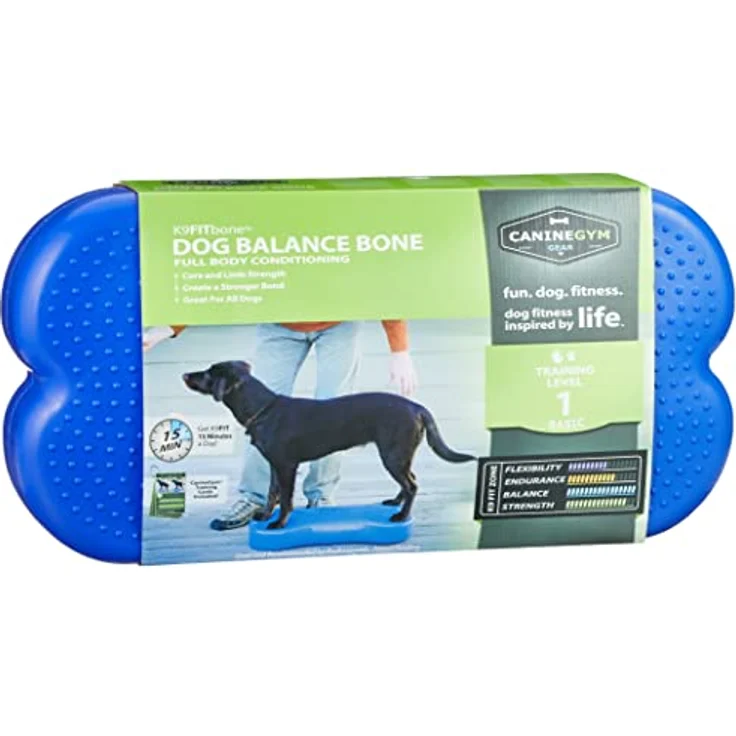 Ball Dynamics FPK9BONE BL K9FITbone, Balance - Trainingsgerät, 58 x 29 x 10m, himmelblau – Bild 4