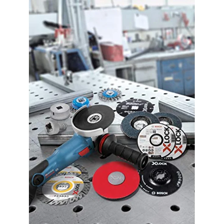 Bosch Professional 125mm X-LOCK Akku-Winkelschleifer GWX 18V-10, ohne Akku ohne Ladegerät im Karton 125 mm Akku – Bild 4