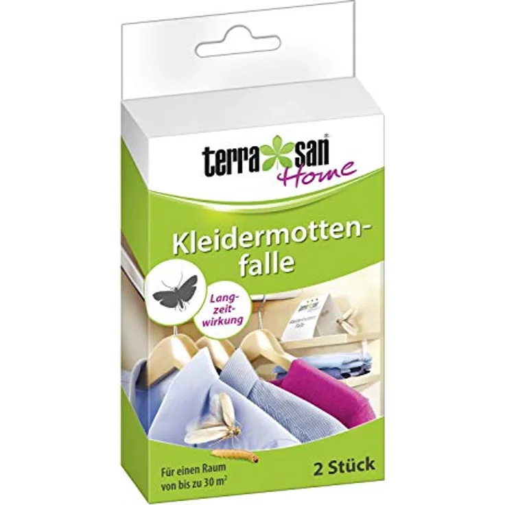 TERRASAN HOME Kleidermottenfalle, 2 Stück