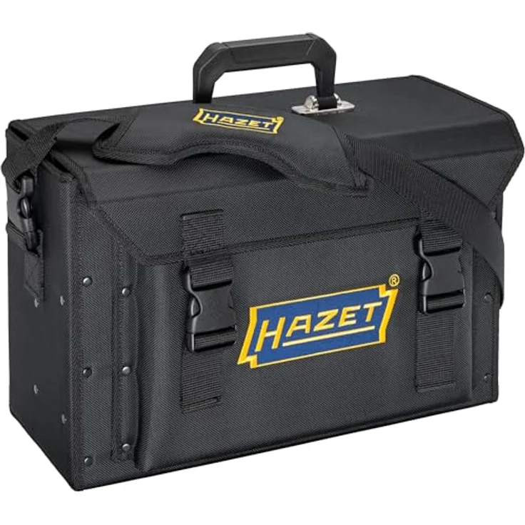 HAZET Werkzeugbox Werkzeugtasche-klein-leer, hochfestes Polyester, gepolsterter Schultergurt, zusätzliches Fach für Pläne, widerstandsfähiger Innenboden – Bild 4