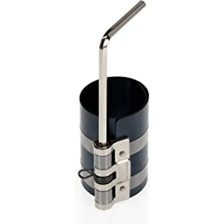 Gedore Kolbenring-Spannband 80 mm, stufenlos einstellbar aus Spezial-Federbandstahl, inklusive Spannschlüssel, Ø 57-125 mm