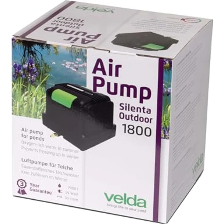 Velda Belüftungspumpe Silenta Pro 1200 – Bild 7