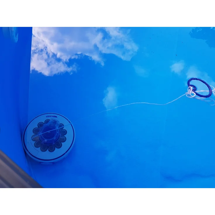Gre Poolroboter mit aufladbarer Batterie, Pools bis 7 x 5 m, 36 m³/h Filterleistung, 26 W, 16 m/min, 3,7 kg Poolboden kabellos – Bild 5