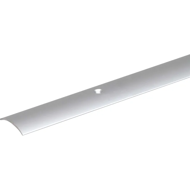 Alberts Übergangsprofil | gebohrt | Aluminium, edelstahlfarbig eloxiert | 900 x 30 mm 
(490034)