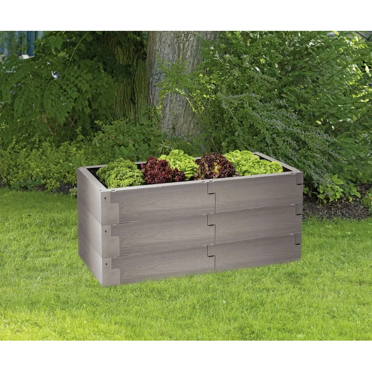 Gardenstar Hochbeet Woody 130 x 60 x 60 cm