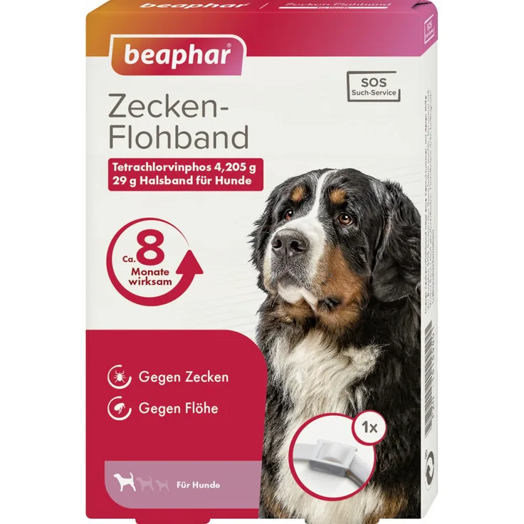 Beaphar Zecken-Flohband Hund 70 cm