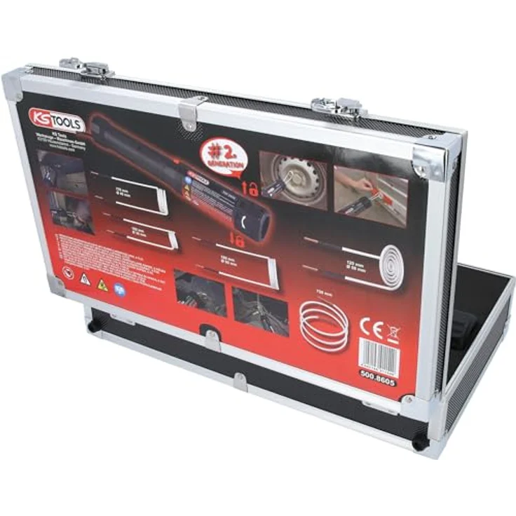 KS Tools Induktions-Heizpistolen-Satz 1000W mit Schnellverriegelung, 6-tlg, Heißluftgebläse – Bild 5