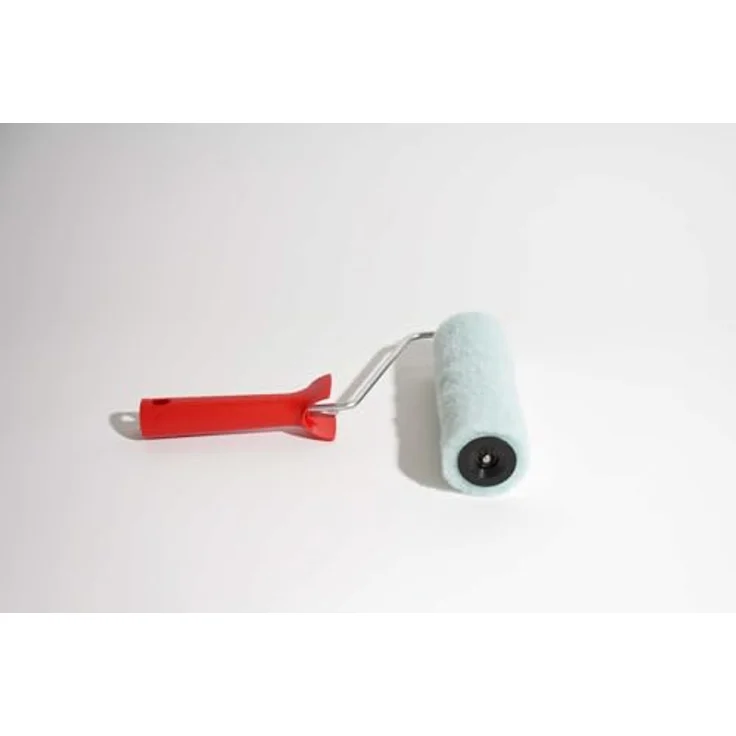 A.S. Création Kleisterroller 18 cm, Profi Kleisterauftragsroller mit ergonomischem Griff, rot – Bild 3