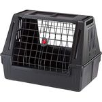 Ferplast Autotransportbox für Hunde Autobox für Hunde ATLAS CAR 80 SCENIC, Hundetransportbox Hundebox fü Auto mit Sicherheitshaken, Hervorragende Belüftung, 82 x 51 x h 61 cm.
