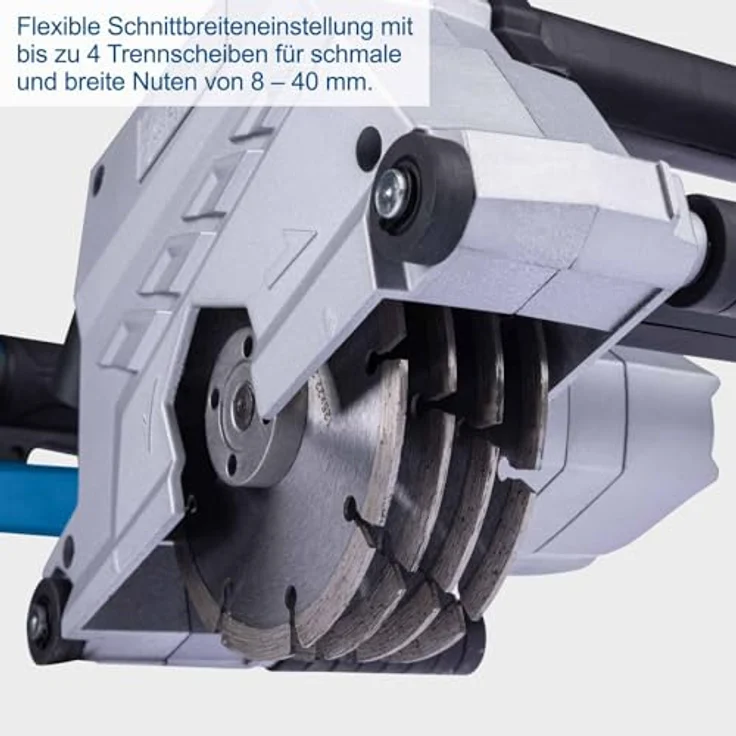 Scheppach MNF2250, Schlitzfräse mit leistungsstarkem Motor für präzise Fräsarbeiten – Bild 6