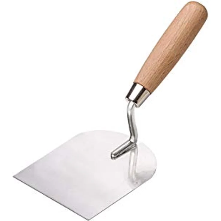Colorus Stuckateur Werkzeug Set 8 tlg. | Putzkelle Maurerkelle aus Edelstahl | Gipserspachtel Glättekelle Stuckateurkelle Malerspachtel | Kellen Set – Bild 7