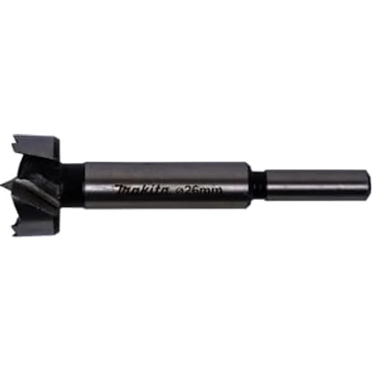 Makita Forstnerbohrer D-42254, 26,0x90mm mit HSS Zentrierspitze und Rundschaft, Holzbohrer – Bild 1