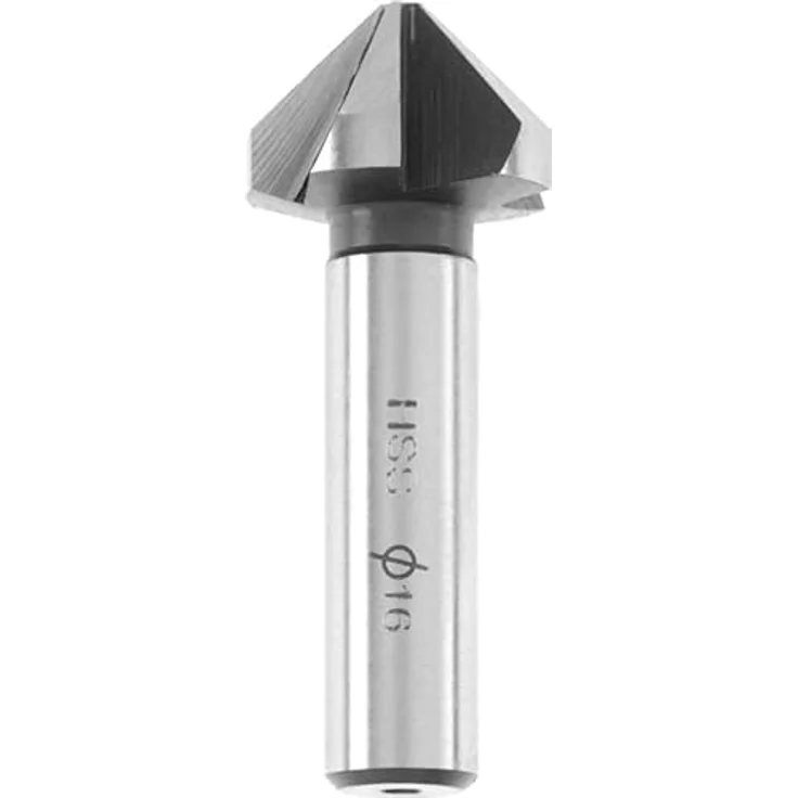 kwb 704240 Bohrsenker 8mm, HSS, 90°, 5-schneidig für Metallbearbeitung, 1 Stück – Bild 2