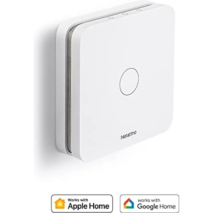Netatmo - Smarter Kohlenmonoxidmelder, WLAN, 10-Jahres-Batterie, 85 dB Alarm, Selbsttest-Funktion, kein Smart-Home-System nötig, Zertifizierungen EN 50291 und NF, NCO-DE – Bild 2