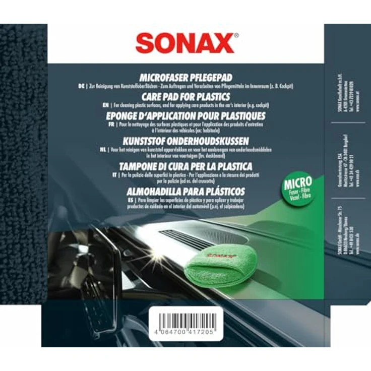 SONAX 04172000 MicrofaserPflegePad 26 g - Preisvergleich – Bild 3