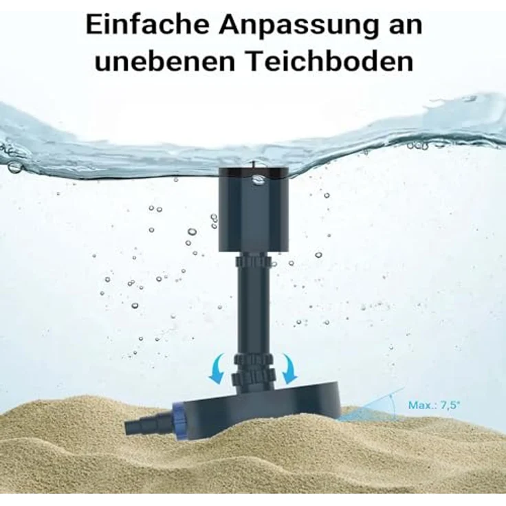 Skimmer CSP-40 Standskimmer bis 40 m² flexibel einsetzbar - Sunsun – Bild 6