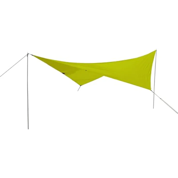Sonnensegel Explorer in diversen Farben - unterschiedliche Aufbaumöglichkeiten - UPF80+ UV Schutz nach Standard 801 (Grün)
