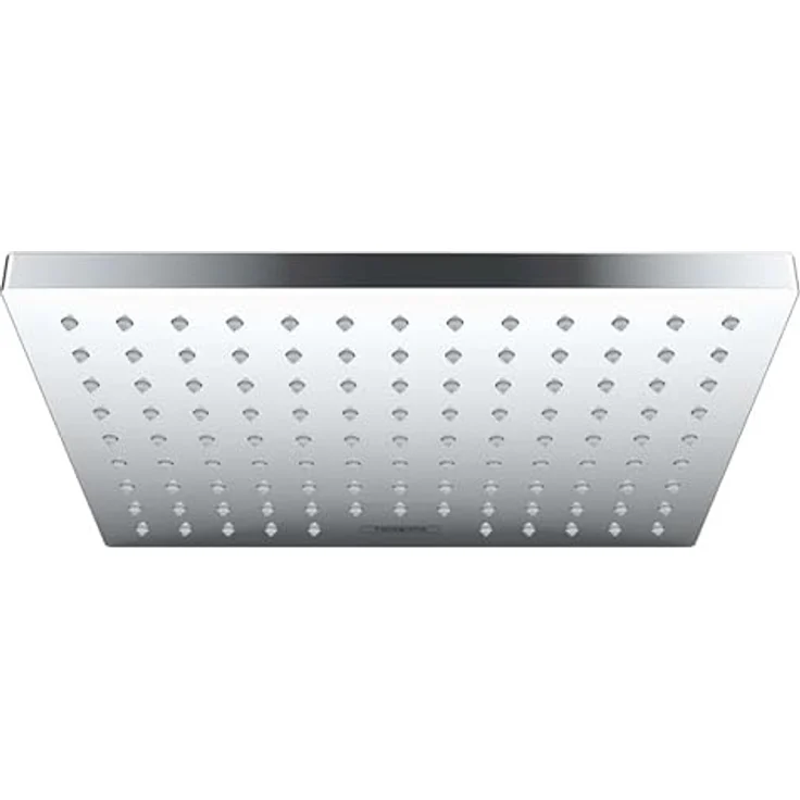hansgrohe Regenduschkopf Vernis Shap, 23cm, 1 Strahlart, XXL Performance, eckig, Silber – Bild 4