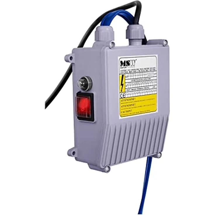 MSW - Pumpe Brunnenpumpe Tiefbrunnenpumpe Tauchpumpe 10.800 L H 2200 Watt Edelstahl – Bild 3
