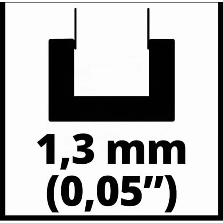 EINHELL Ersatzschwert 35cm 1,3mm für Elektro-Kettensäge GC-EC 1935, Original Zubehör – Bild 3