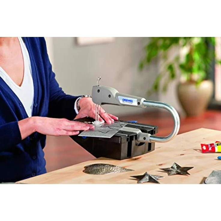 Dremel MS53 Moto-Saw Mehrzweck Metallsägeblatt, Zubehörsatz für Multifunktionswerkzeug mit 5 Sägeblättern 3 mm, 10 Zähne pro cm zum Schneiden von PVC, Weichblech oder Laminat, Weich- und Hartholz – Bild 3