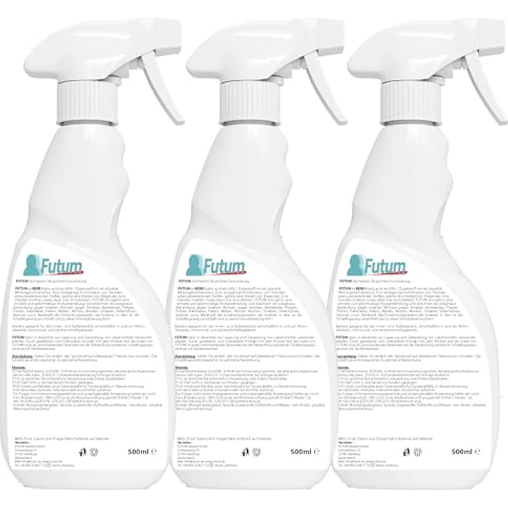 FUTUM Teppichkäferspray, biozidfreie Formel auf Wasserbasis, geruchsarm, 30 l, Käfer Abwehr – Bild 2