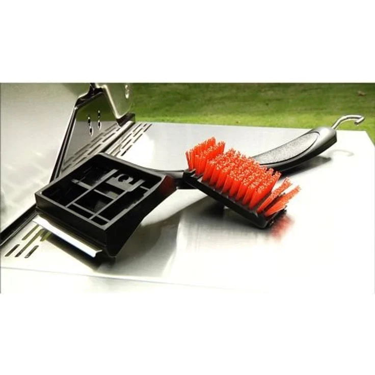Char-Broil 140 533 - 2-in-1 Cool-Clean Grillbürste, Nylon. – Bild 2