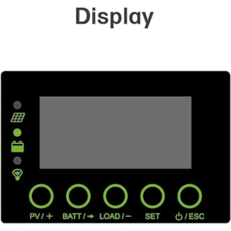 Offgridtec MPPT PRO-X 40A Laderegler 12V - 48V, Solar-Laderegler mit hoher Effizienz und Batteriekompatibilität – Bild 5