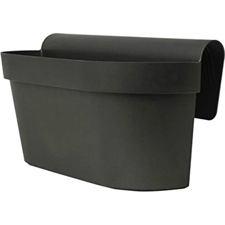 GAUTZSCH Pflanzkasten Cassetta UP, hängbar, 50 cm, anthrazit, UV- und frostbeständig, 9 l – Bild 1