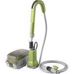 TOOLCRAFT Tauchpumpe Akku-Fasspumpe, praktische Wasserpumpe für Regenwasser, kabellos