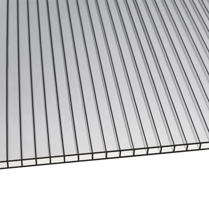 GFP Anlehngewächshaus Eden 23 aus Alu - 222x147 cm - 10 mm Polycarbonat Doppelstegplatten Transparent – Bild 5