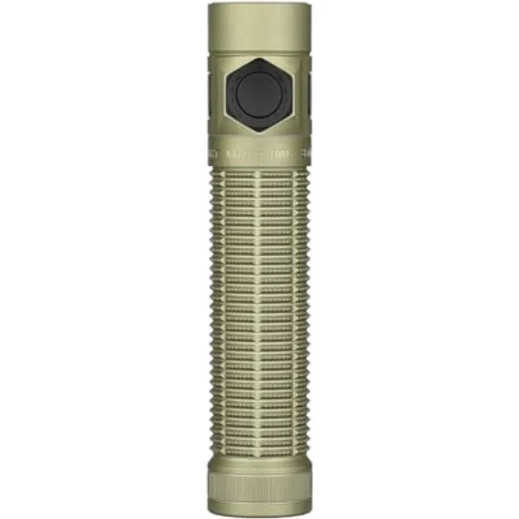 OLIGHT Baton Ultra LED Taschenlampe, 1800 Lumen, 6 Lichtmodi, IPX8 Wasserdicht, Aufladbar, Olivgrün