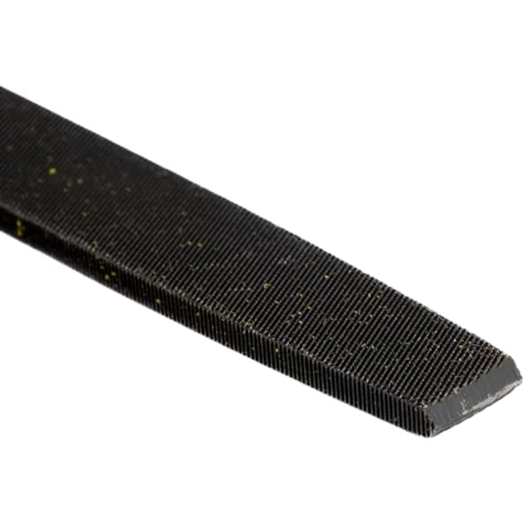 C.K Werkstattfeile flach, 250 mm, mit ergonomischem Zwei-Komponenten-Griff, schwarzoxidierter Kohlenstoffstahl, Hieb 2 – Bild 3